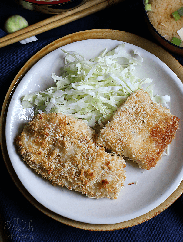 Baked Chicken Katsu and Fish Katsu The Peach Kitchen